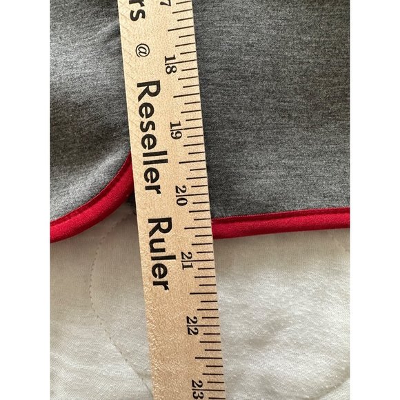 NHL Calgary Flames G-III Womens Large Gray Jacket Touch by Alyssa Milano NWT - Picture 10 of 13